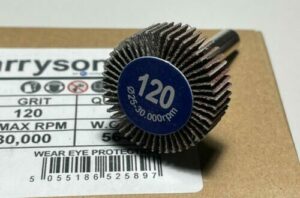 Garryson - 25x10x6mm P120 Grit Flap Wheel