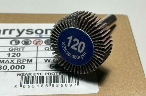 Garryson - 25x10x6mm P120 Grit Flap Wheel